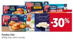 Meny Findus fisk tilbud