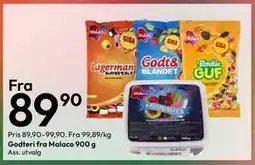 Gigaboks Godteri fra Malaco tilbud