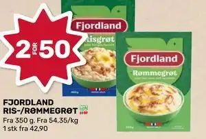 Matkroken FJORDLAND RIS-/RØMMEGRØT tilbud
