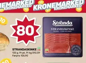 Coop Marked STRANDASKINKE tilbud