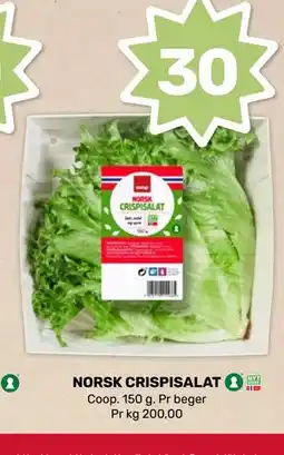 Matkroken NORSK CRISPISALAT tilbud