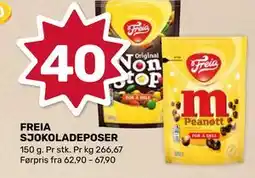Coop Marked FREIA SJOKOLADEPOSER tilbud