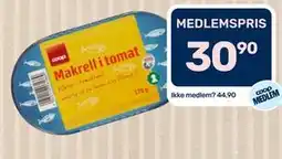 Matkroken Makrell i tomat tilbud
