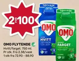 Coop Marked OMO FLYTENDE tilbud