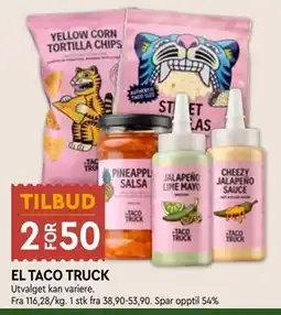 Coop Mega EL TACO TRUCK tilbud