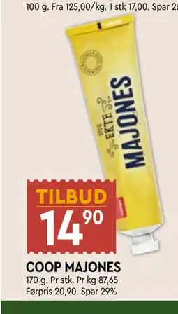 Coop Mega COOP MAJONES tilbud