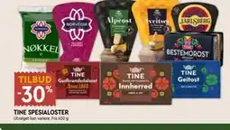Coop Mega TINE SPESIALOSTER tilbud