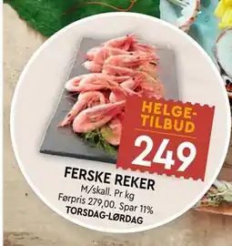 Coop Mega FERSKE REKER tilbud