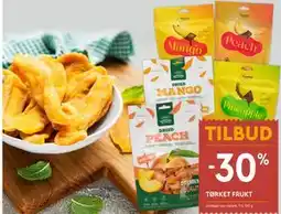 Coop Mega TØRKET FRUKT tilbud