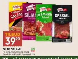 Coop Mega GILDE SALAMI tilbud