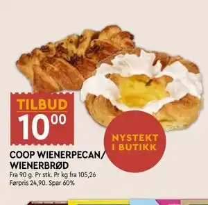 COOP WIENERPECAN/ WIENERBRØD