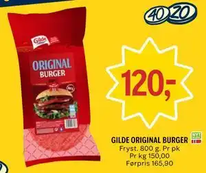 GILDE ORIGINAL BURGER