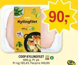 Coop Prix COOP KYLLINGFILET tilbud