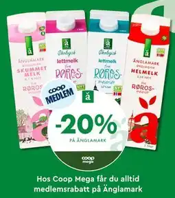 Coop Mega 20% PÅ ÄNGLAMARK tilbud