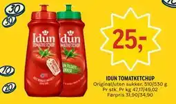 Coop Prix IDUN TOMATKETCHUP tilbud