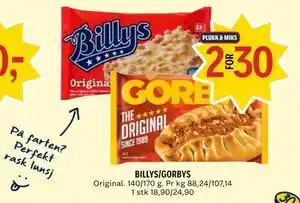 Coop Prix BILLYS/GORBYS tilbud