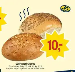 Coop Prix COOP FROKOSTBRØD tilbud