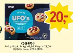 Coop Prix COOP UFO’S tilbud