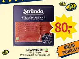 Coop Prix STRANDASKINKE tilbud