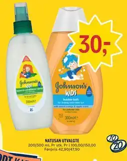 Coop Prix NATUSAN UTVALGTE tilbud
