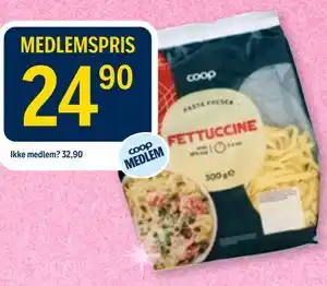 Coop Prix FETTUCCINE tilbud