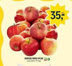 Coop Prix NORSKE RØDE EPLER tilbud