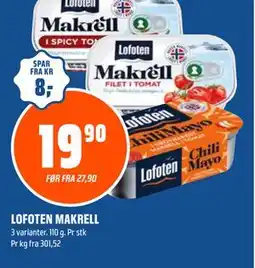 Coop Obs LOFOTEN MAKRELL tilbud