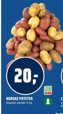 Coop Obs NORSKE POTETER tilbud