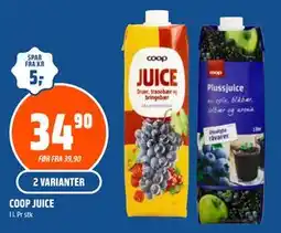 Coop Obs COOP JUICE tilbud