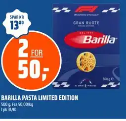 Coop Obs BARILLA PASTA LIMITED EDITION tilbud