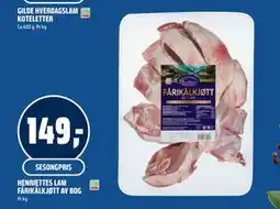 Coop Obs HENRIETTES LAM FÅRIKÅLKJØTT AV BOG tilbud