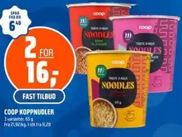 Coop Obs COOP KOPPNUDLER tilbud