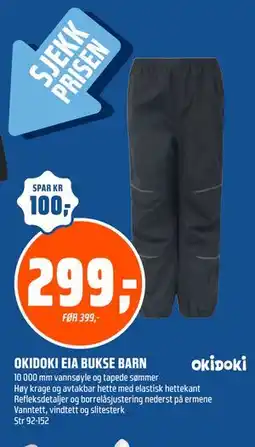 Coop Obs OKIDOKI EIA BUKSE BARN tilbud
