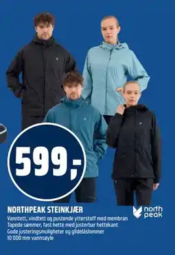 Coop Obs NORTHPEAK STEINKJÆR tilbud