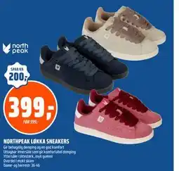 Coop Obs NORTHPEAK LØKKA SNEAKERS tilbud