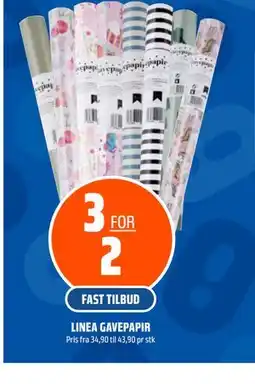 Coop Obs LINEA GAVEPAPIR tilbud