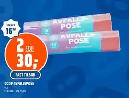 Coop Obs COOP AVFALLSPOSE tilbud