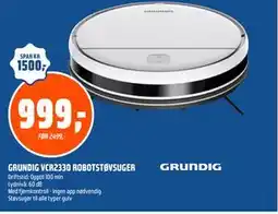 Coop Obs GRUNDIG VCR2330 ROBOTSTØVSUGER tilbud