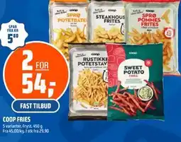 Coop Obs COOP FRIES tilbud