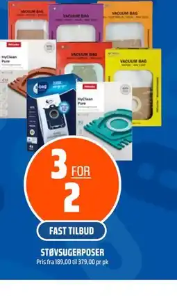Coop Obs STØVSUGERPOSER tilbud