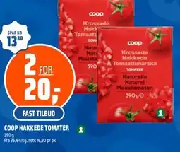 Coop Obs COOP HAKKEDE TOMATER tilbud