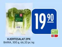 Rema 1000 Bama hjertesalat tilbud