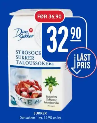 Rema 1000 Dansukker Sukker tilbud