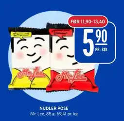 Rema 1000 Mr Lee Nudler Pose tilbud