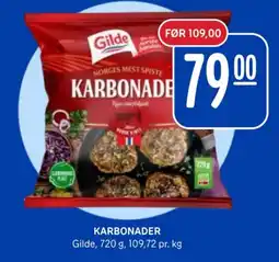 Rema 1000 Gilde karbonader tilbud