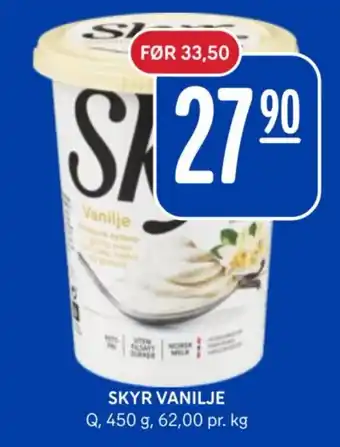 Rema 1000 Skyr Vanilje tilbud