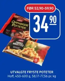 Rema 1000 Hoff fryste poteter tilbud