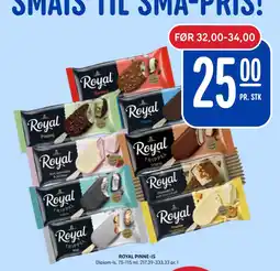 Rema 1000 Royal pinne-is tilbud