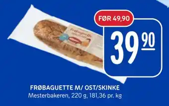 Rema 1000 Frøbaguette m/ ost/skinke tilbud