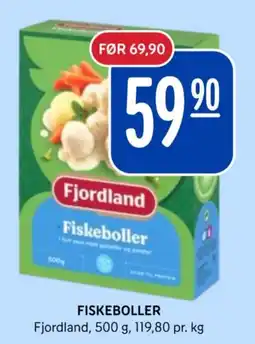 Rema 1000 Fjordland Fiskeboller tilbud